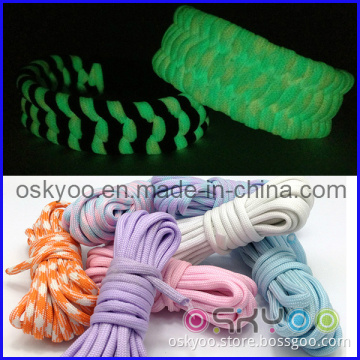 7 Core Regulations Luminous Umbrella Rope Grow in Dark Survival Bracelet